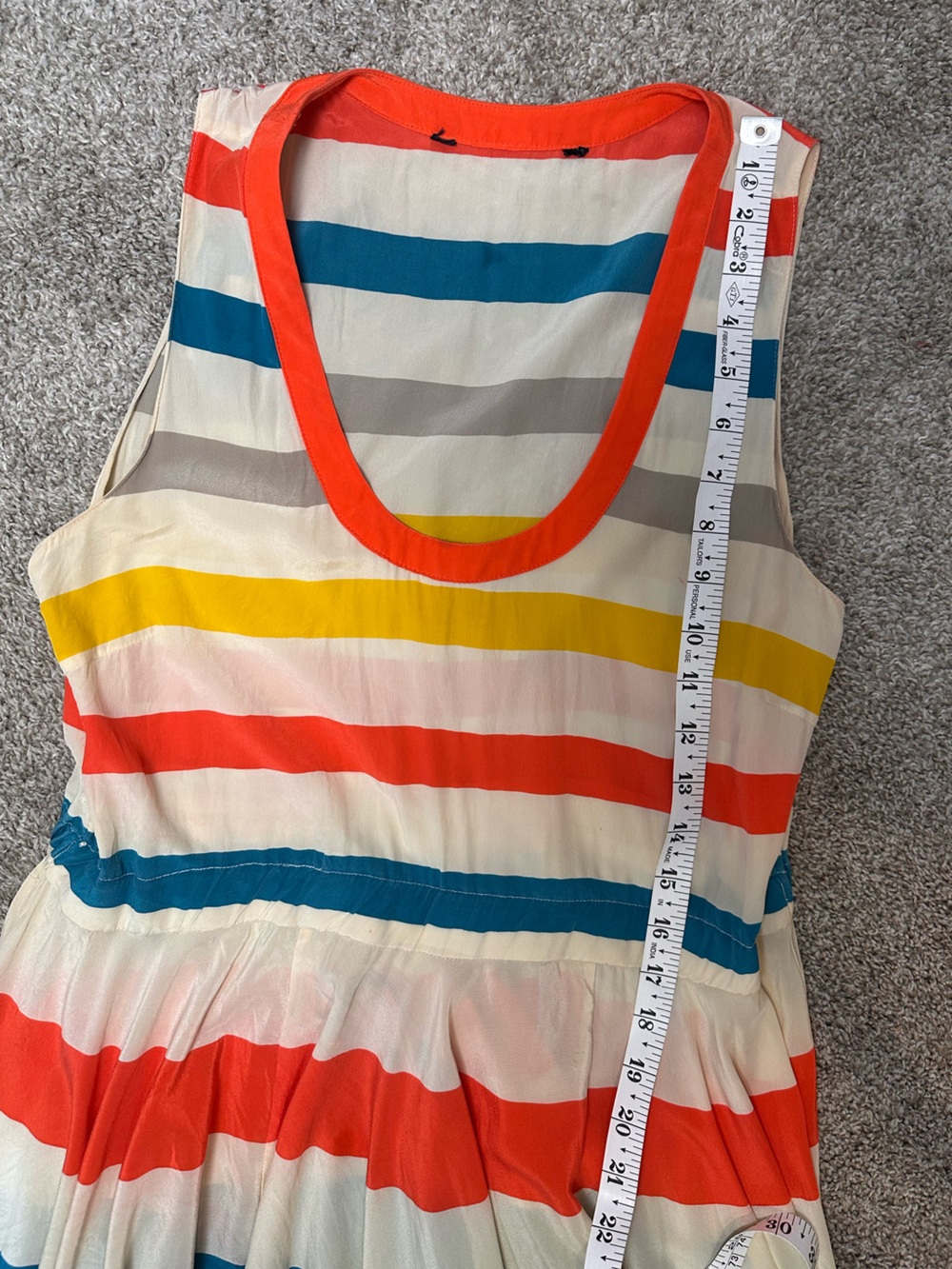 Marc by Marc Jacobs Simone multicolor stripe dress | perfect for France or Italy - Picture 11 of 11